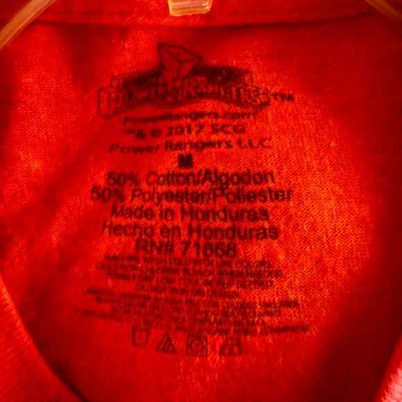 Mighty Morphin Power Rangers T-Shirt Medium * Gently Preloved - Picture 4 of 4